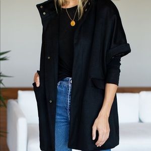 Emerson Fry layering jacket in black